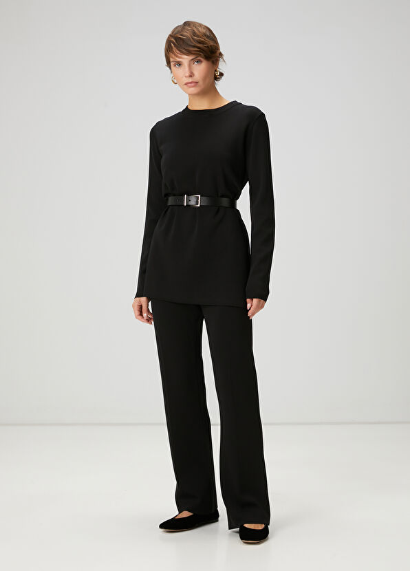 Beymen Club Black Knit Trousers - 1