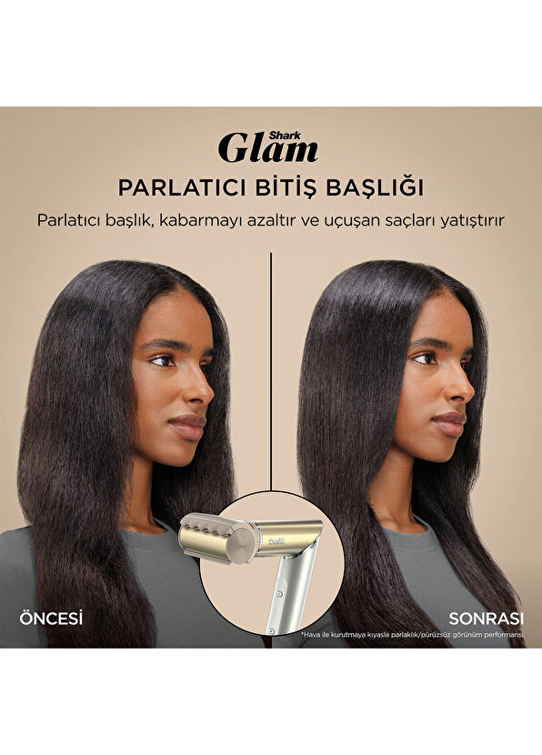 Shark Glam Gold 5 Head Straight Wavy and Curl Multi-Purpose Hair Styler - 4