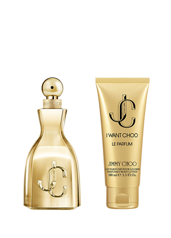 Jimmy Choo I Want Choo Le Parfum 100 ml Parfüm + I Want Choo Le Parfum 100 ml Duş Jeli Kadın Parfüm Seti - 1
