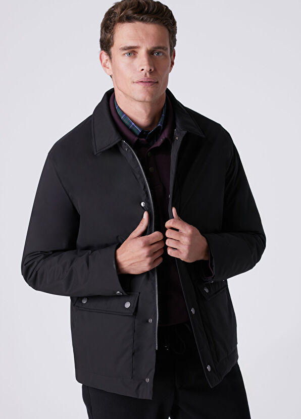 Beymen Club Black Thinly Padded Coat - 2