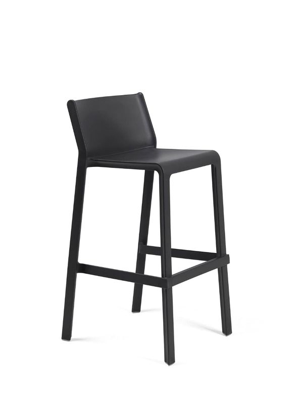 Nardi Trill Anthracite Stackable Bar Chair - 1