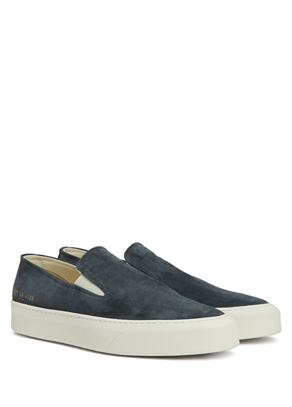 Common Projects Navy Blue Men's Leather Sneakers - 2