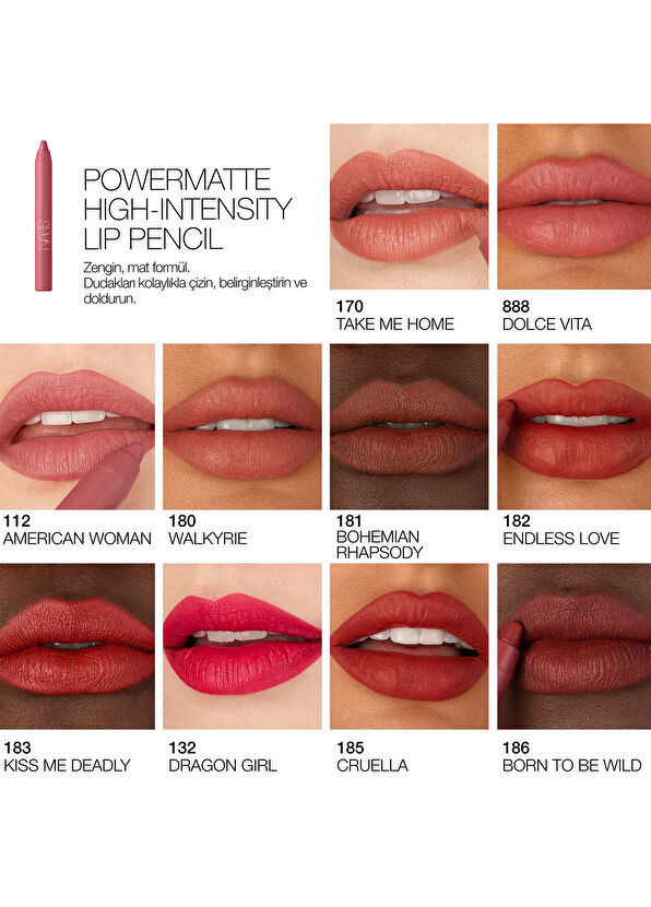 Nars Powermatte High Intensity LipPencil Viva Las Vegas - 4