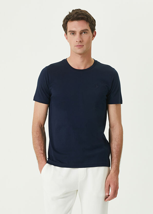 Beymen Club Lacivert Basic T-shirt - 1