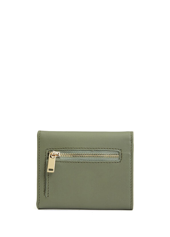 Beymen Club Haki Kadın Deri Cüzdan - 2