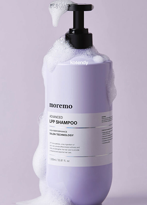 Moremo Advanced LPP Concentrated Repair Salon Shampoo for Very Damaged Hair 490 ml - 3