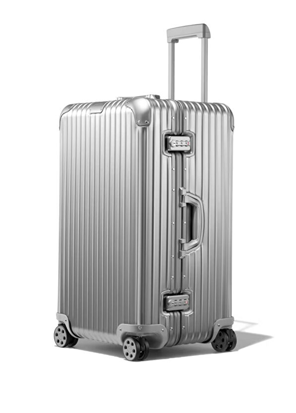 Original Trunks S Silver Bavul - Görsel 4