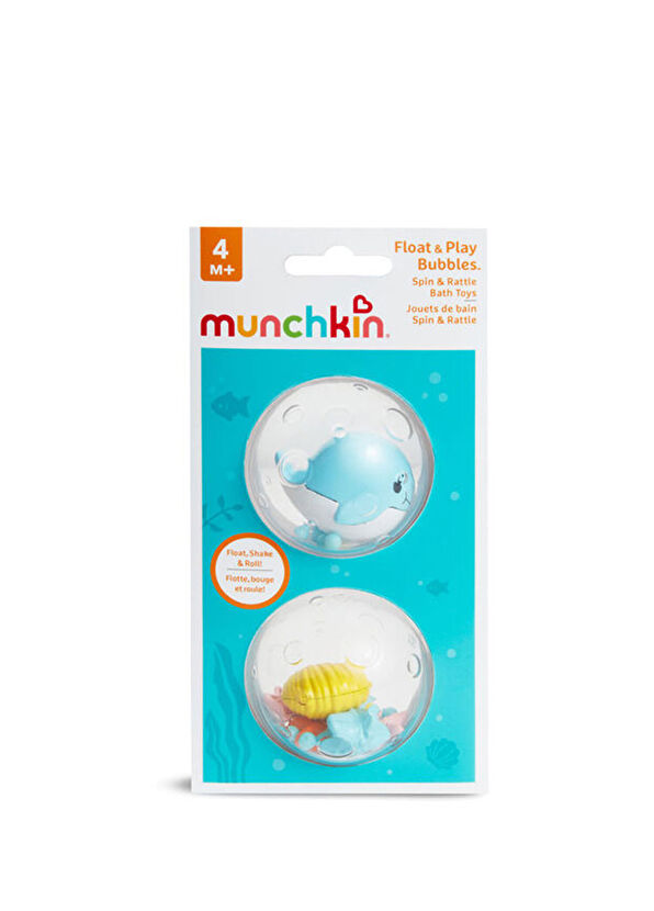 Munchkin Balina Detaylı Suda Batmayan 2'li Banyo Oyuncağı - 2