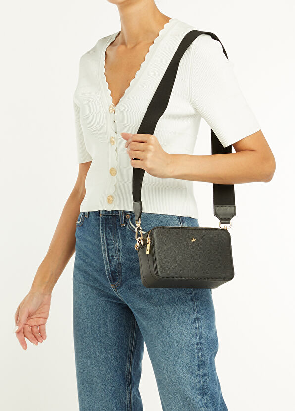 Beymen Club Picollo Siyah Kadın Çapraz Çanta - 2