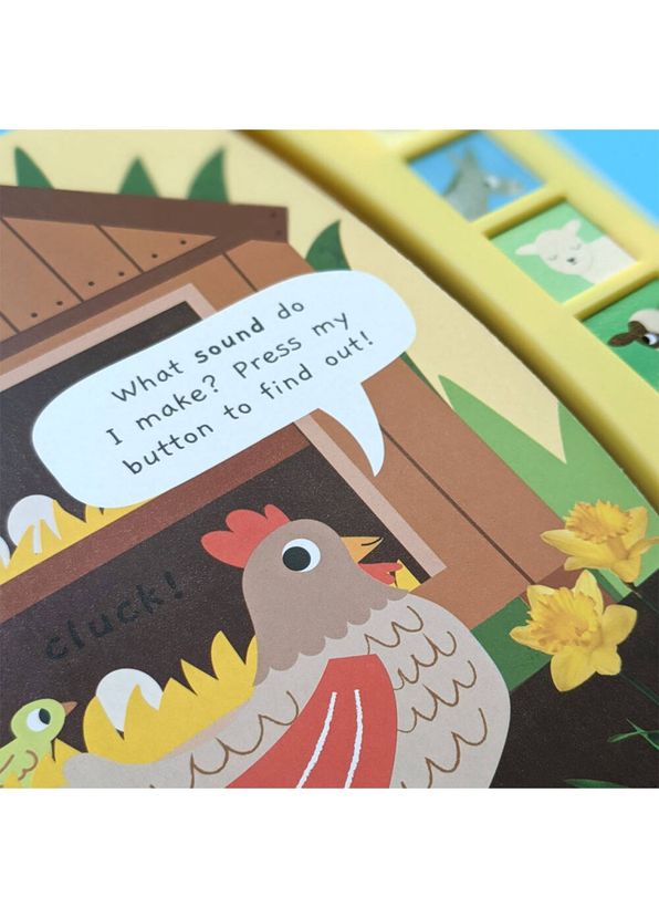 North Parade Publishing - Noisy Farm Childrens 6 Button Sound Book ...