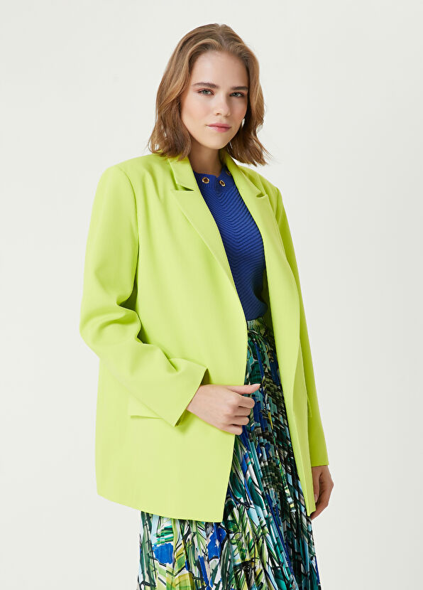 Beymen Club Neon Green Blazer - 1