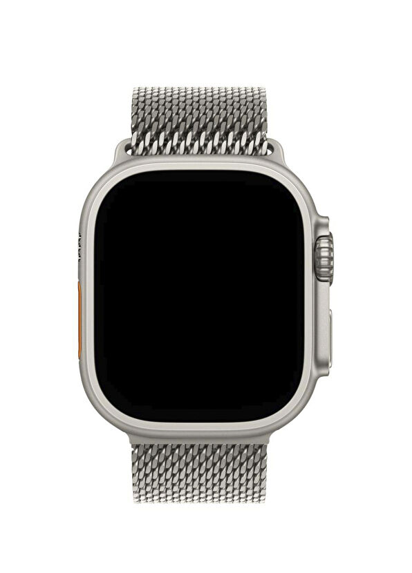 Bikordon Apple Watch Ultra Uyumlu Kalın Örgü Milano Loop Serisi Akıllı Saat Kordon - 2
