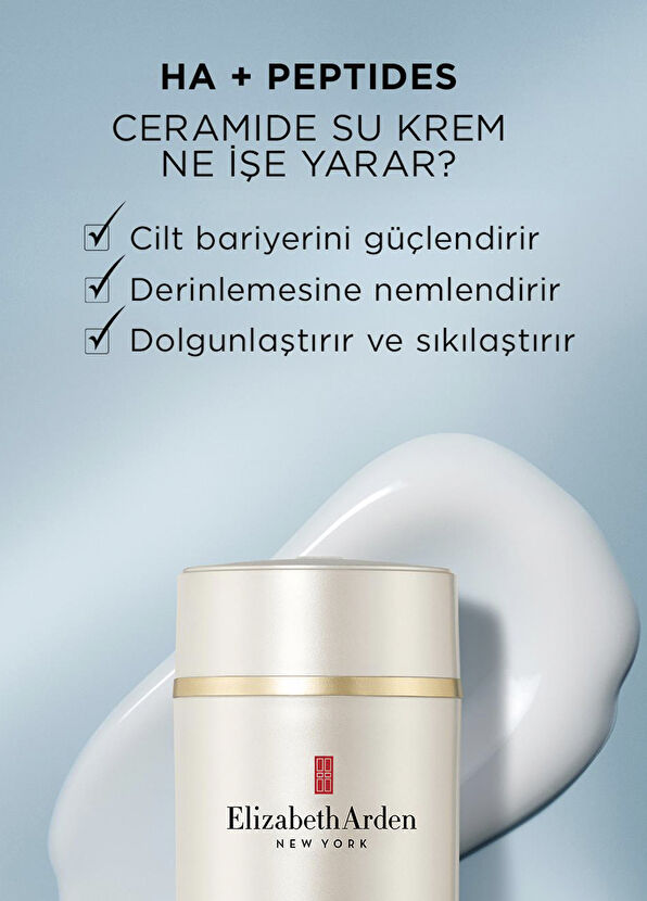 Elizabeth Arden Hyaluronic Acid Peptides Ceramide Water Nemlendirici Besleyici Yüz Kremi - 3