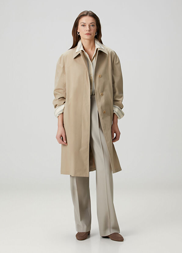 Dayton Bej Palto - Görsel 2