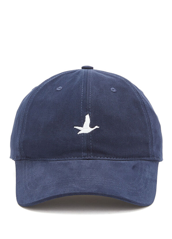 Beymen Club Lacivert Logo Nakışlı Erkek Gabardin Şapka - 2