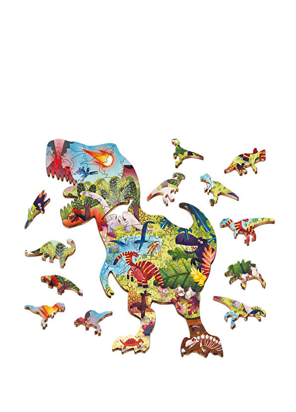 Ludattica Dinosaurs Woody Puzzle - 2