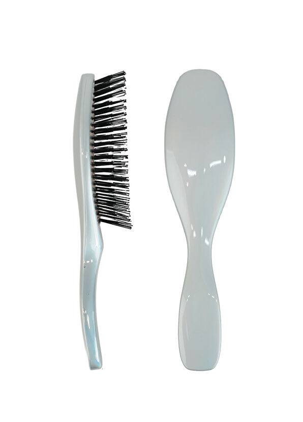 FENDA Professional Moonstone White 4-Pin Slim White Hair Brush - 2
