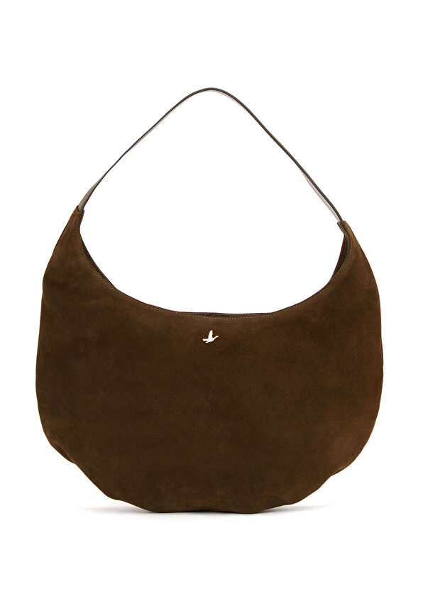 Beymen Club Volume Haki Kadın Süet Çanta