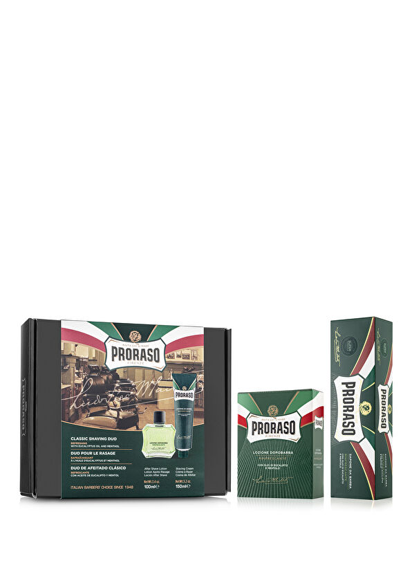 Proraso Duo Tıraş Kremi + Losyon Okaliptüs Tıraş Seti - 2