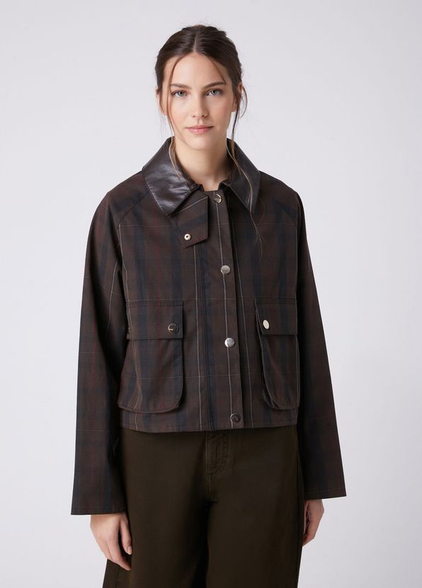 Beymen Club Dark Brown Plaid Jacket - 4