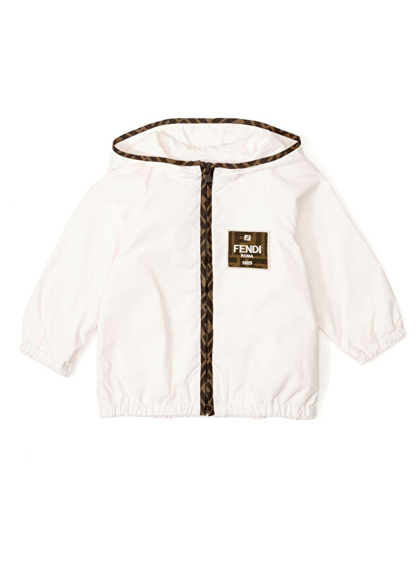 Fendi Light Pink Girl Raincoat - 1