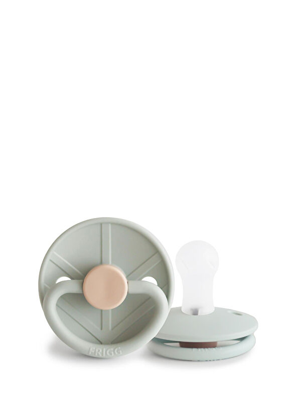 Frigg Little Viking Holger Sage Yeşil 0-6 Ay Silikon Emzik - 1