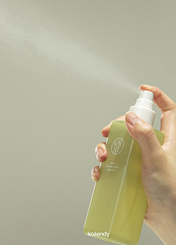 Kaine Rosemary Relief Body Mist Pore Purifying Anti-Hyperpigmentation 4 Types of Acid Body Mist 150 ml - 2