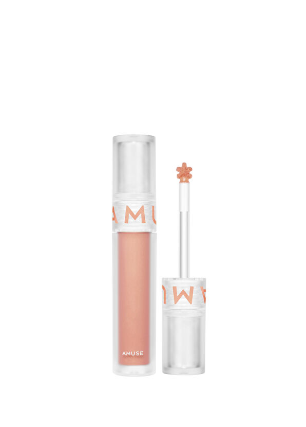 Amuse Soft Cream Cheek 04 Shimmer Marmalade Doğal Görünümlü Canlandırıcı Likit Allık - 1