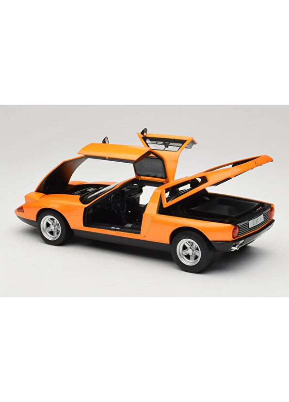 Norev 1:18 1969 Mercedes Benz C111 Weissherbst Orange Model Car - 2