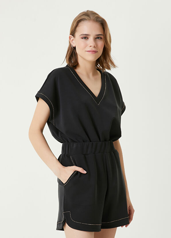 Beymen Club Siyah T-shirt - 1