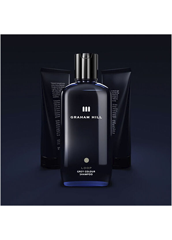GRAHAM HILL Loop Grey Colour Colour Colour Protecting Shampoo for Men 200 ml - 3