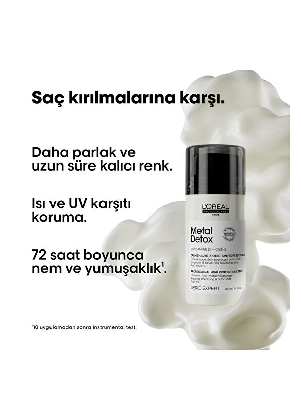 Loreal Professionnel Serie Expert Metal Detox Yüksek Korumalı Krem 100 ml - 3