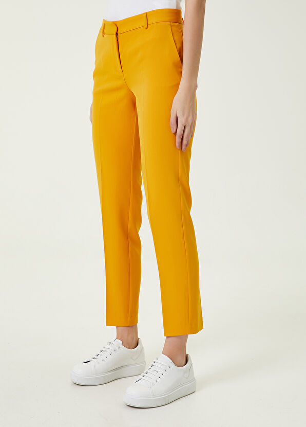 Beymen Club Hardal Krep Pantolon - 2