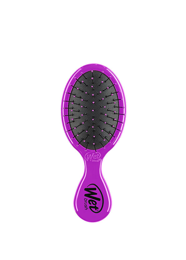 Wet Brush Mini Detangler Mor Dolaşık Açıcı Kadın Saç Fırçası  - 1