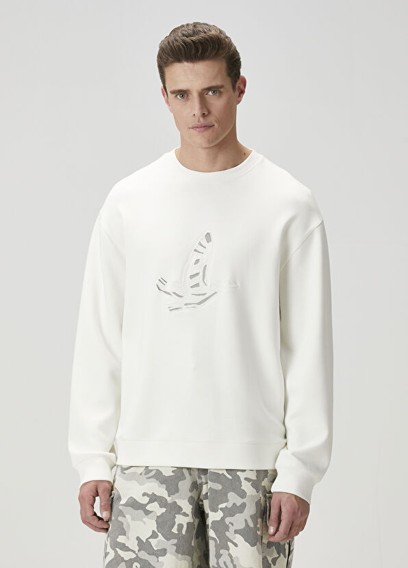 Beymen Club Kırık Beyaz Sweatshirt - 1