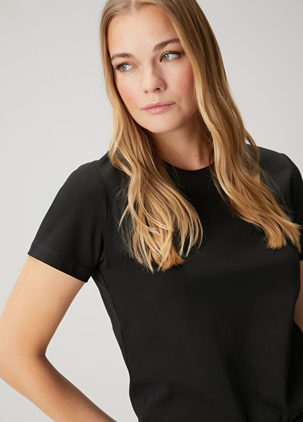 Beymen Club Siyah Basic T-shirt - 2