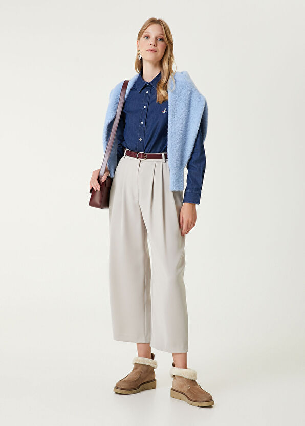 Beymen Club Stone Draped Pants - 1