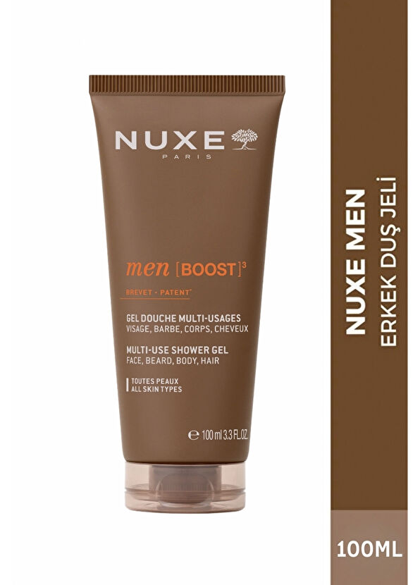 Nuxe Men Anti-Aging Moisturizing Cream & Shower Gel Men's Care Set - 3