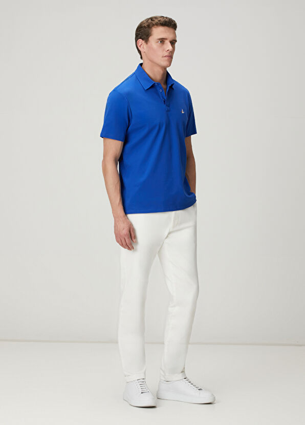 Beymen Club Comfort Fit Saks Polo Yaka T-shirt - 3