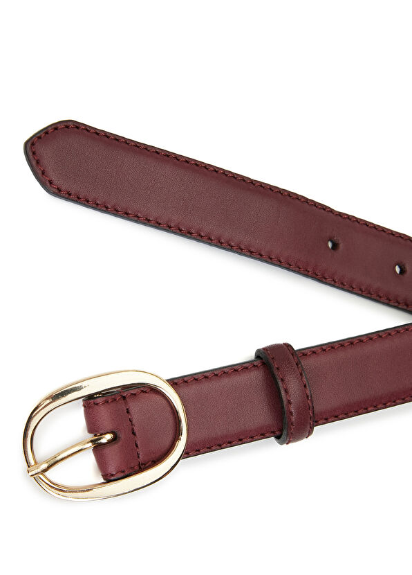 Beymen Club Bordo Kadın Rugan Kemer - 2