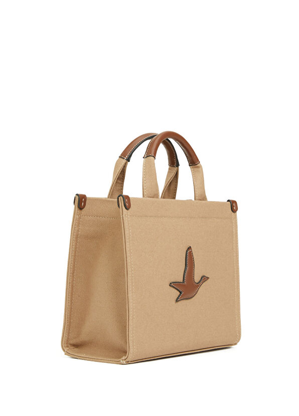 Beymen Club Brown Small Women's Canvas Bag - 2