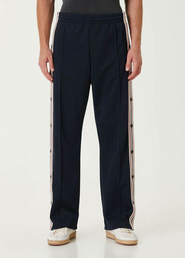 Golden Goose Dark Blue Stripe Jacquard Sweatpants - 2