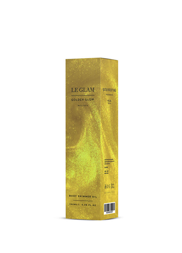 Colostrum Le Glam Body Shimmer Oil Golden Glow Melissa Vücut Yağı 100 ml - 2