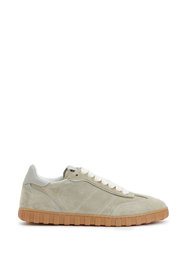 Ami Paris Bej Erkek Deri Sneaker - 1