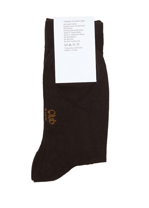 Beymen Club Brown Men's Bamboo Socks - 2