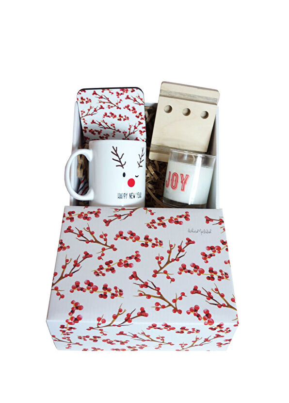Tufetto Kokina Konseptli Yeni Yıl Hediye Kutusu - 1