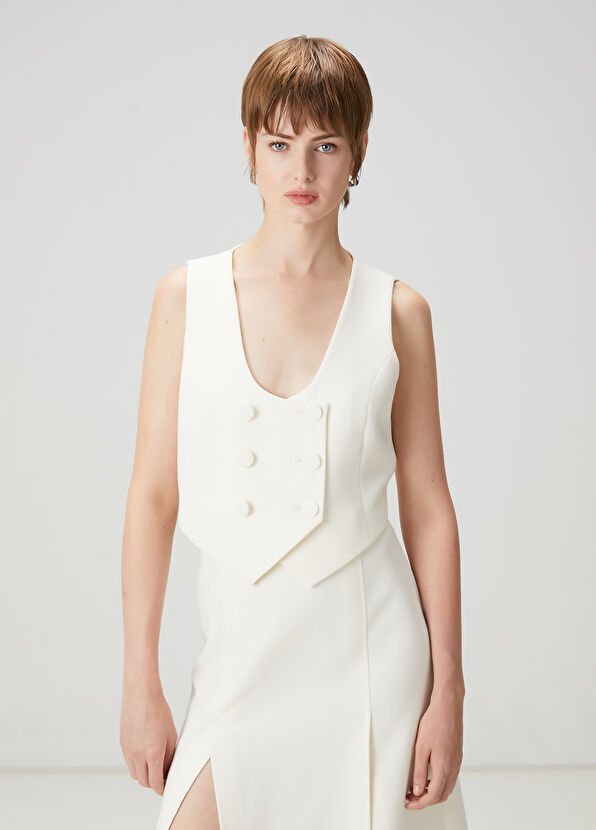 Beymen Club Ecru Vest - 1