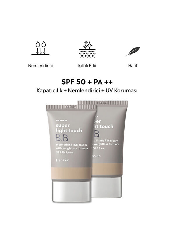 Hanskin Super Light Touch SPF30 PA++ BB Cream 45 ml - 2