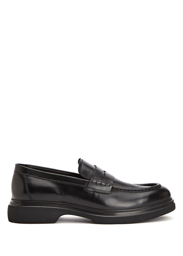 Beymen Club Siyah Erkek Deri Loafer - 1