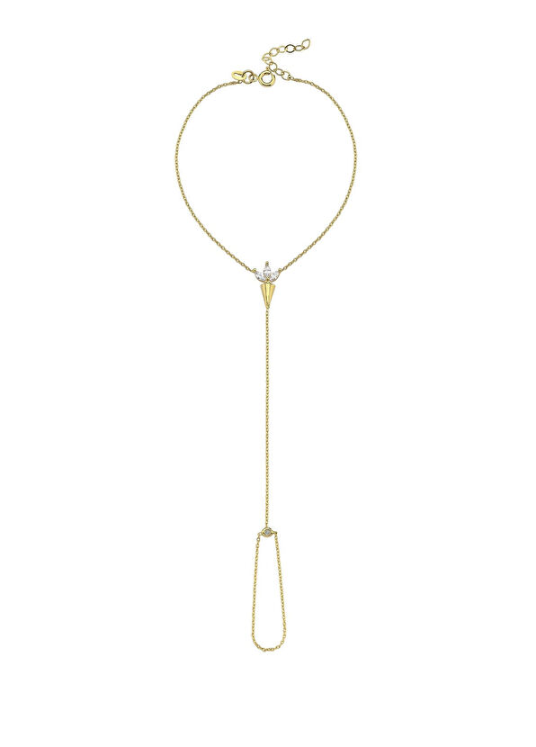 Hamza Yilmaz Jewelry Lotus 14 Ayar Altın Kadın Şahmeran Bileklik - 1